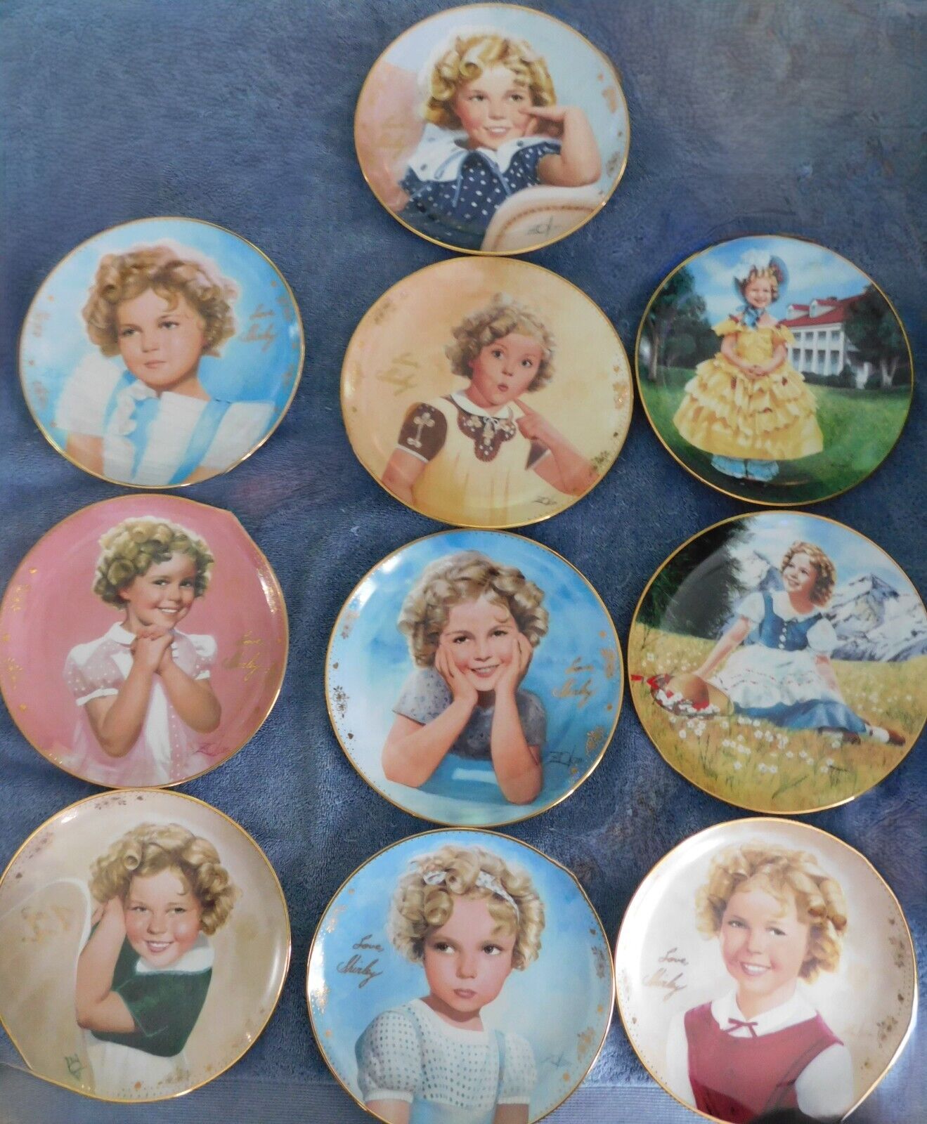 The Shirley Temple Signature Plate Collection, COA's Danbury Mint: Pick N Choose