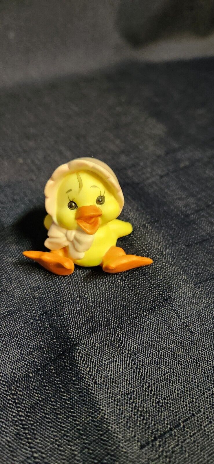 Vintage George Good Easter Spring Baby Chick Duckling Ceramic Figurine Taiwan