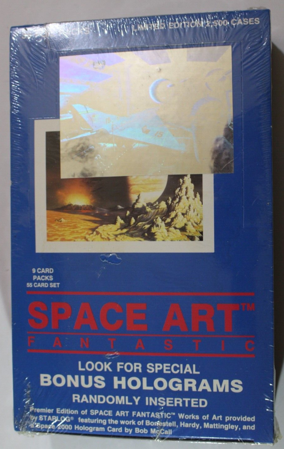 1993 Factory Sealed Box of Space Art Fantastic Space Travel Trading Cards