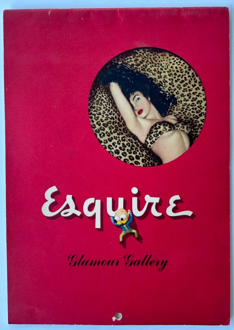 Vintage Original 1948 Esquire Glamour Gallery Pin Up Girls Calendar, Complete