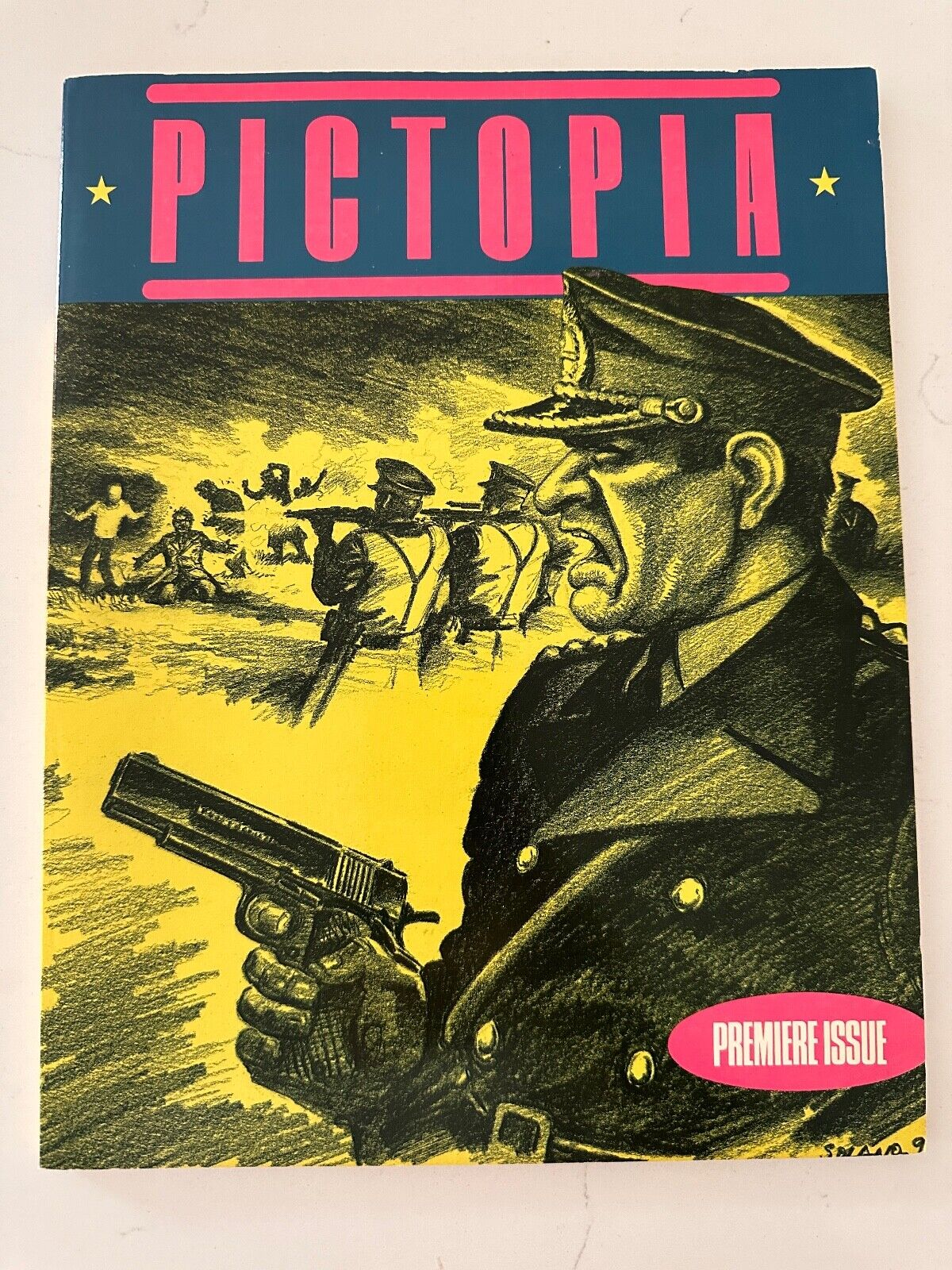Pictopia #1 Premier Issue.  Fantagraphics 1991.