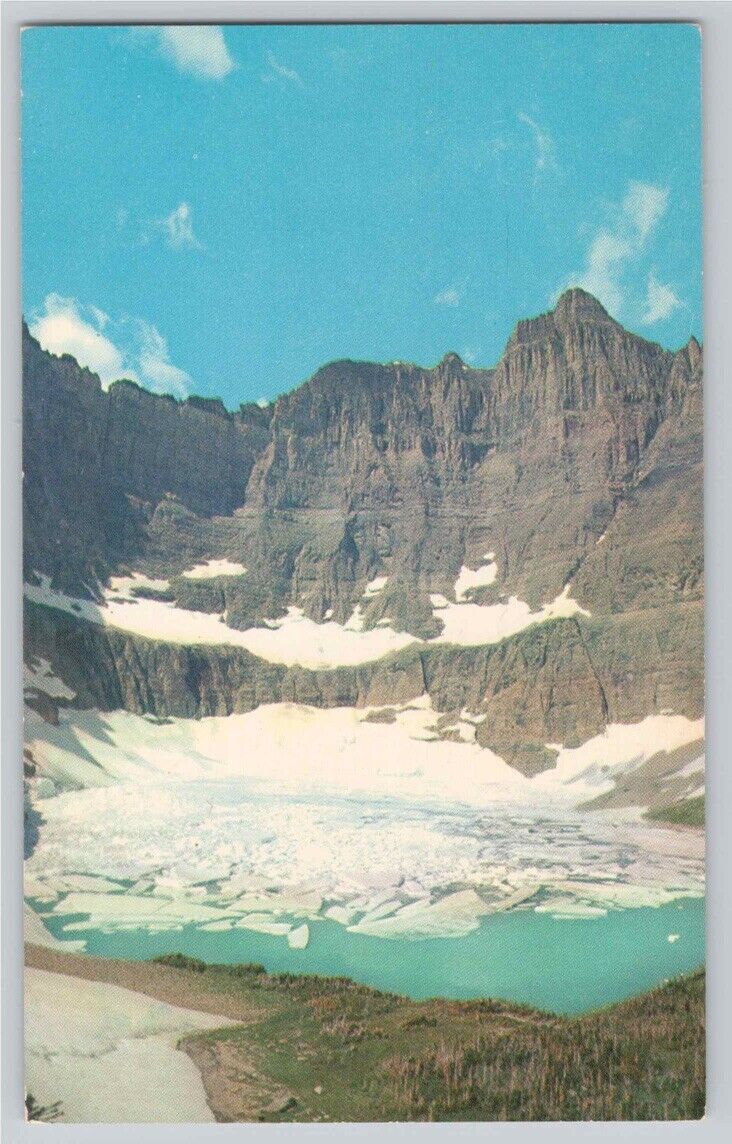 Iceberg Lake , Glacier Nat'l Park, Plastichrome 1958 *Benefits Animal Rescue*