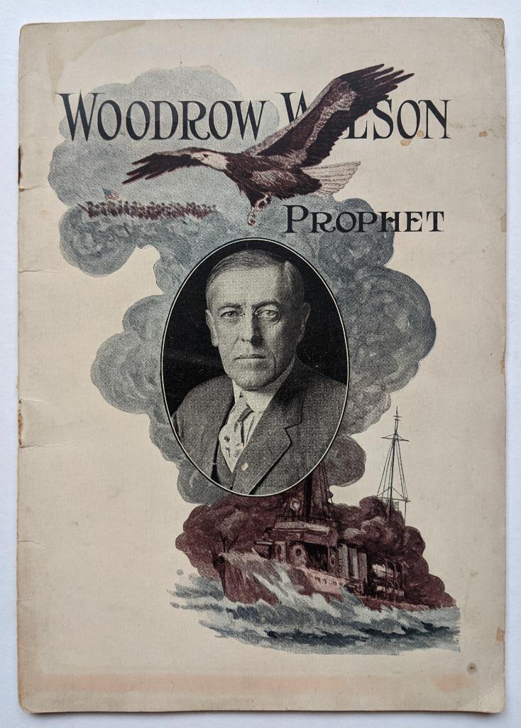 WWI NY 1918 ADDRESS by DARWIN KINGSLEY, WOODROW WILSON & DOCTRINE of SOVEREIGNTY