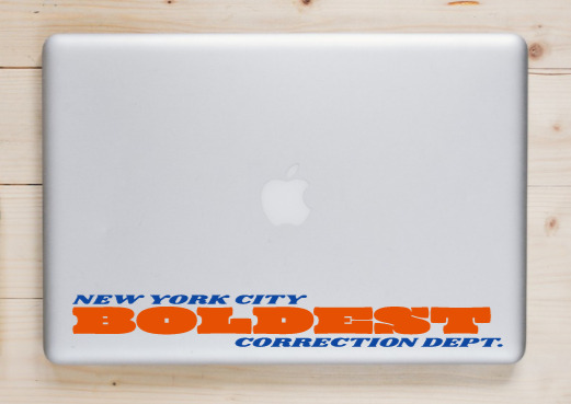 NYCDOCS New York City Department of Corrections Laptop Decal
