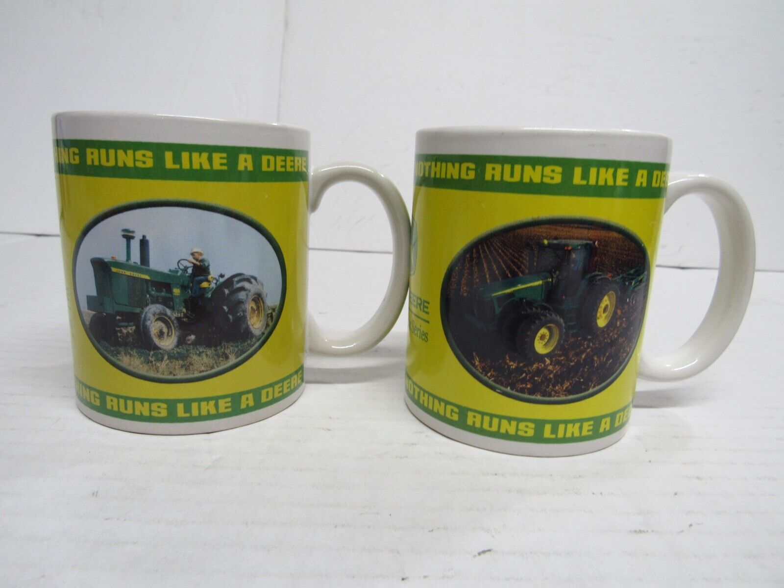 2 John Deer Coffee Mug 2004 Collector Series \