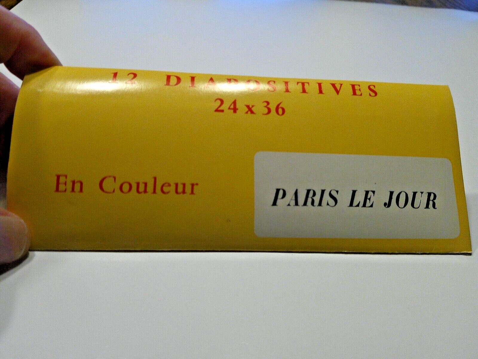 Paris France 12 Vintage KODAK Color Slides  Diapositives Paris Le Jour