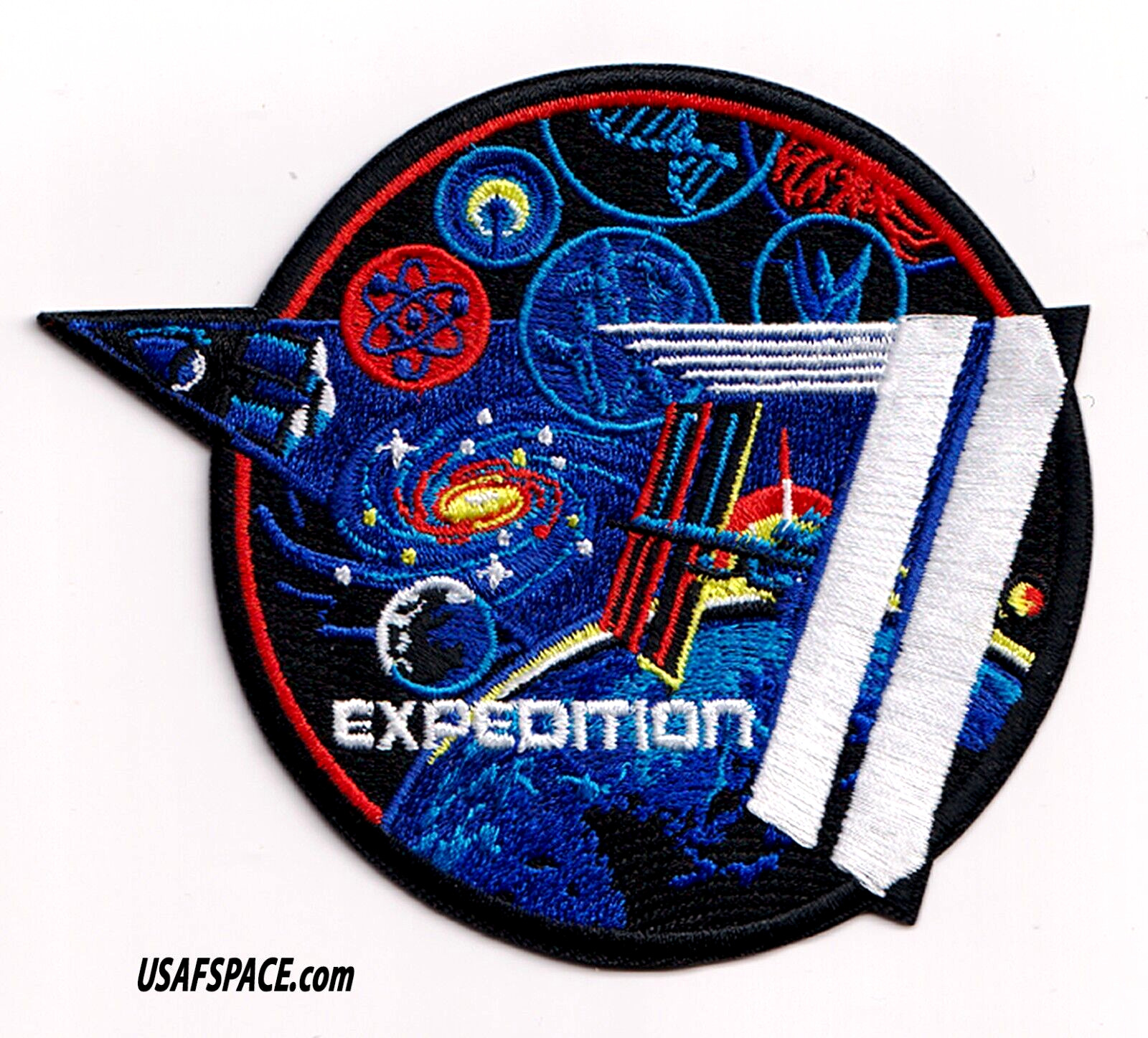 Authentic Expedition 71- NASA SPACEX ISS Mission- A-B Emblem USA SPACE PATCH