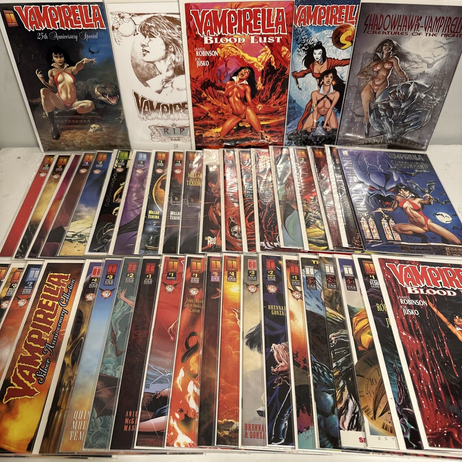 VAMPIRELLA Harris Comics HUGE LOT Mini Series Runs Sets Avg NM All Unread 44