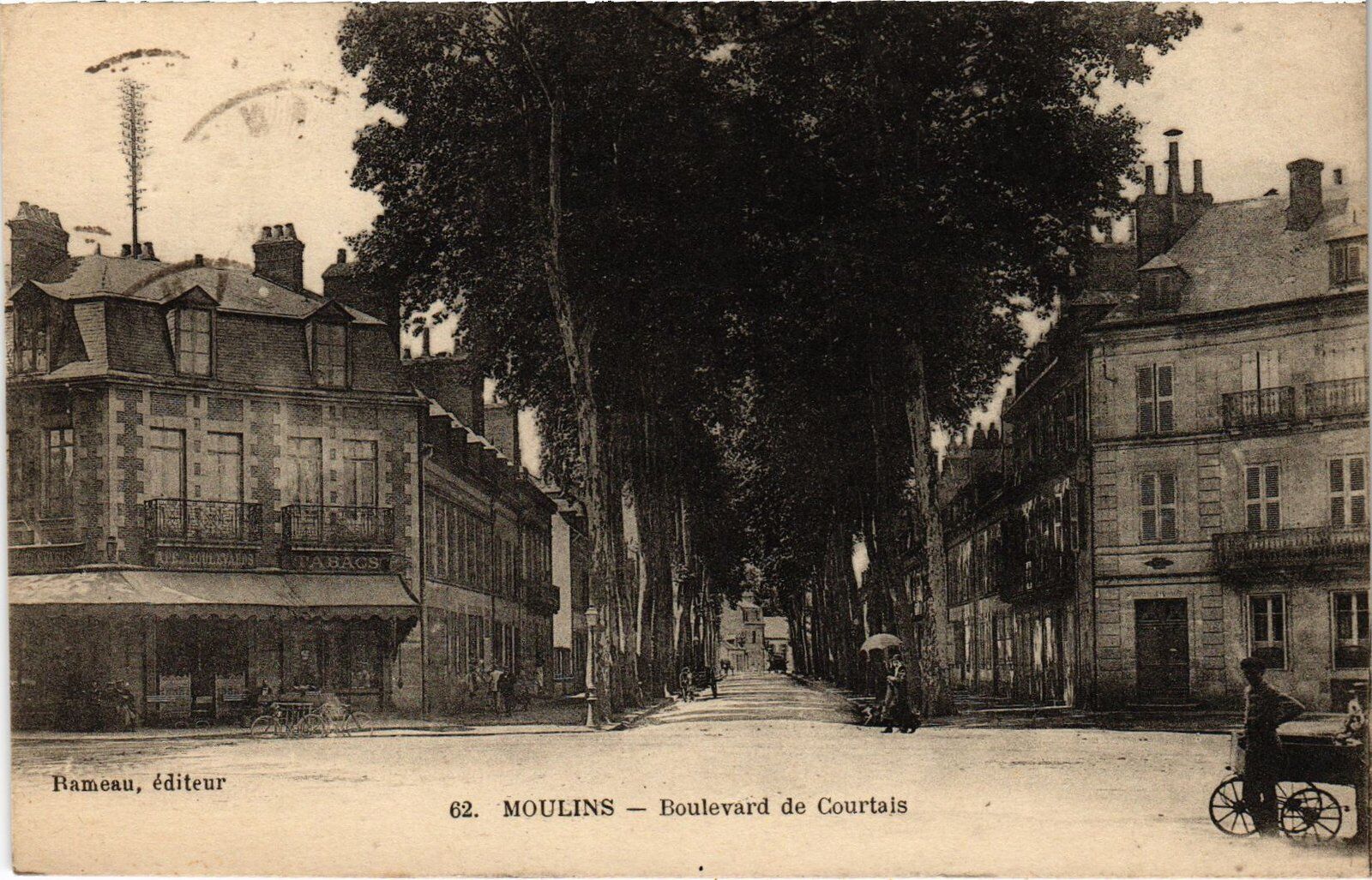 CPA Moulins Boulevard de Courtais (1279407)