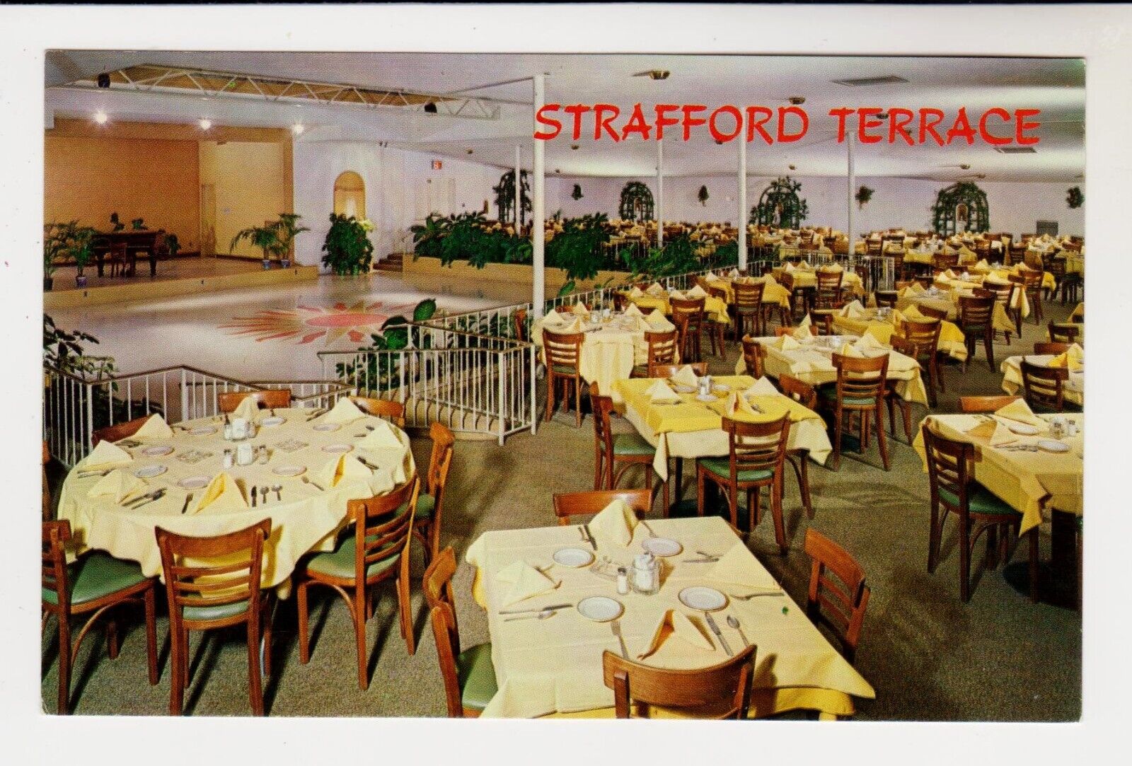 OLD COVERED WAGON INN, STRAFFORD, PENN. – STRAFFORD TERRACE - 1950s Postcard