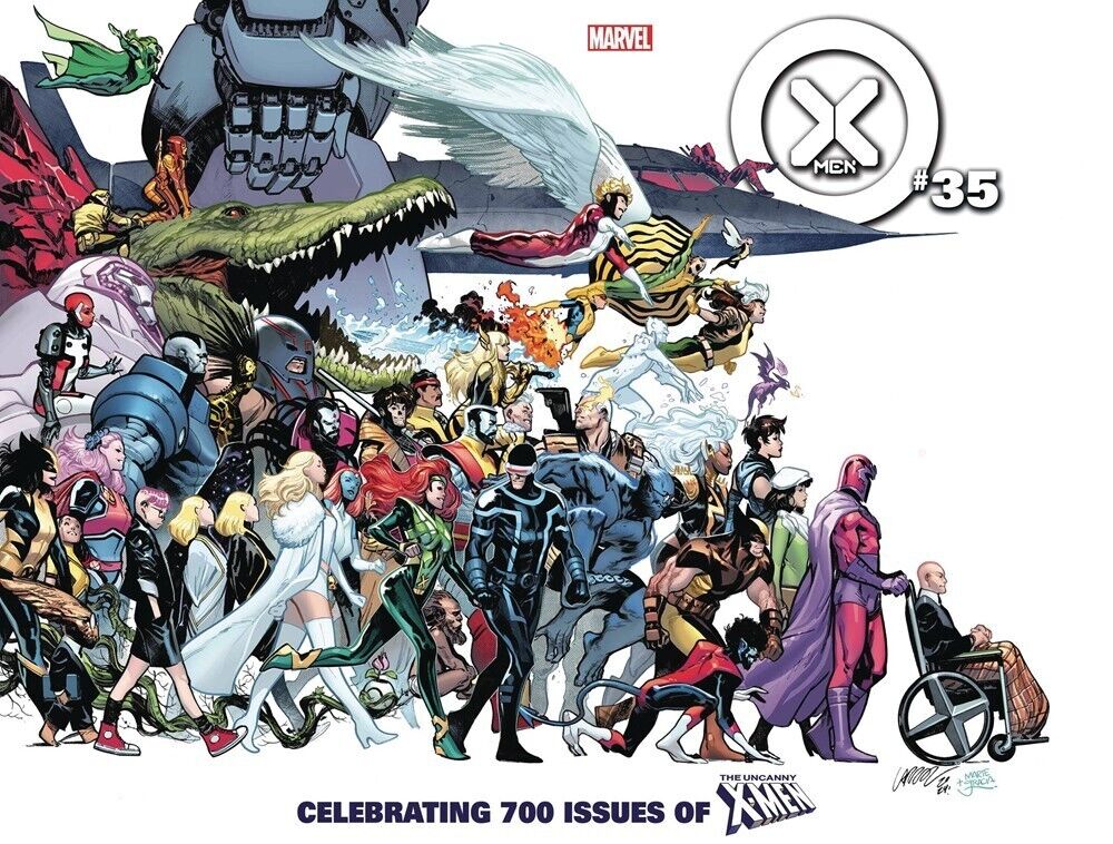 X-Men #35 Legacy #700 Final Issue Pepe Larraz Regular Cover PRESALE 6/5/24