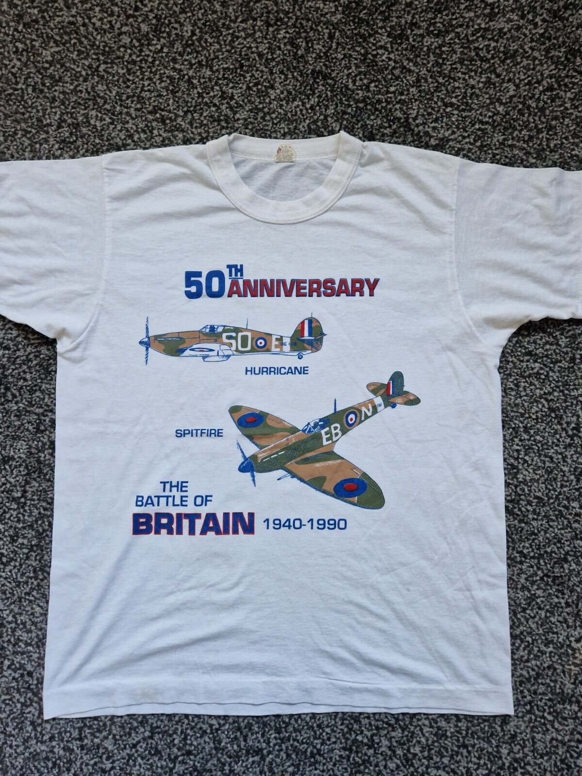 Vintage battle of britain t-shirt in excellent condition SIZE M.