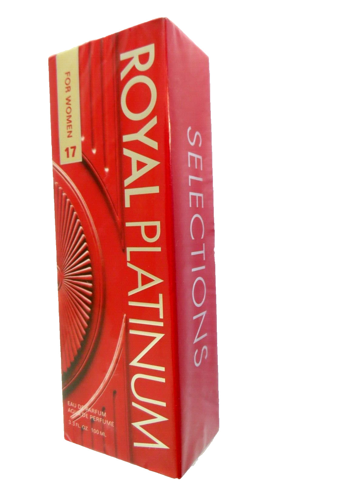 NEW Vintage  Royal Platinum Women 17 Eau De Parfum Spray 3.3 fl oz 100ML