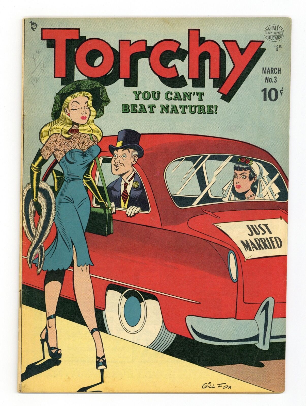 Torchy #3 VG+ 4.5 1950