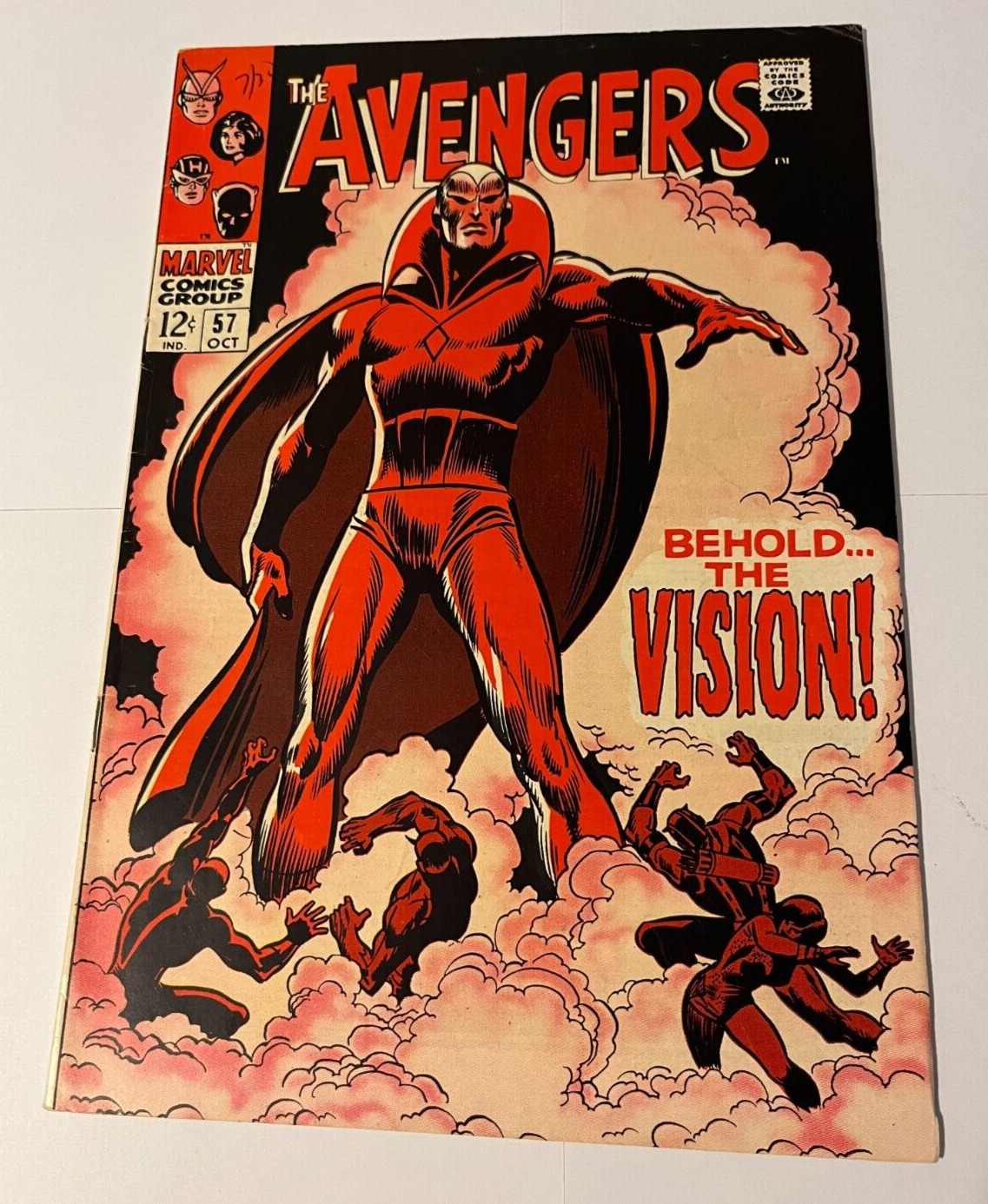 Avengers 57 1st appearance of the Vision.1968 key Original Owner