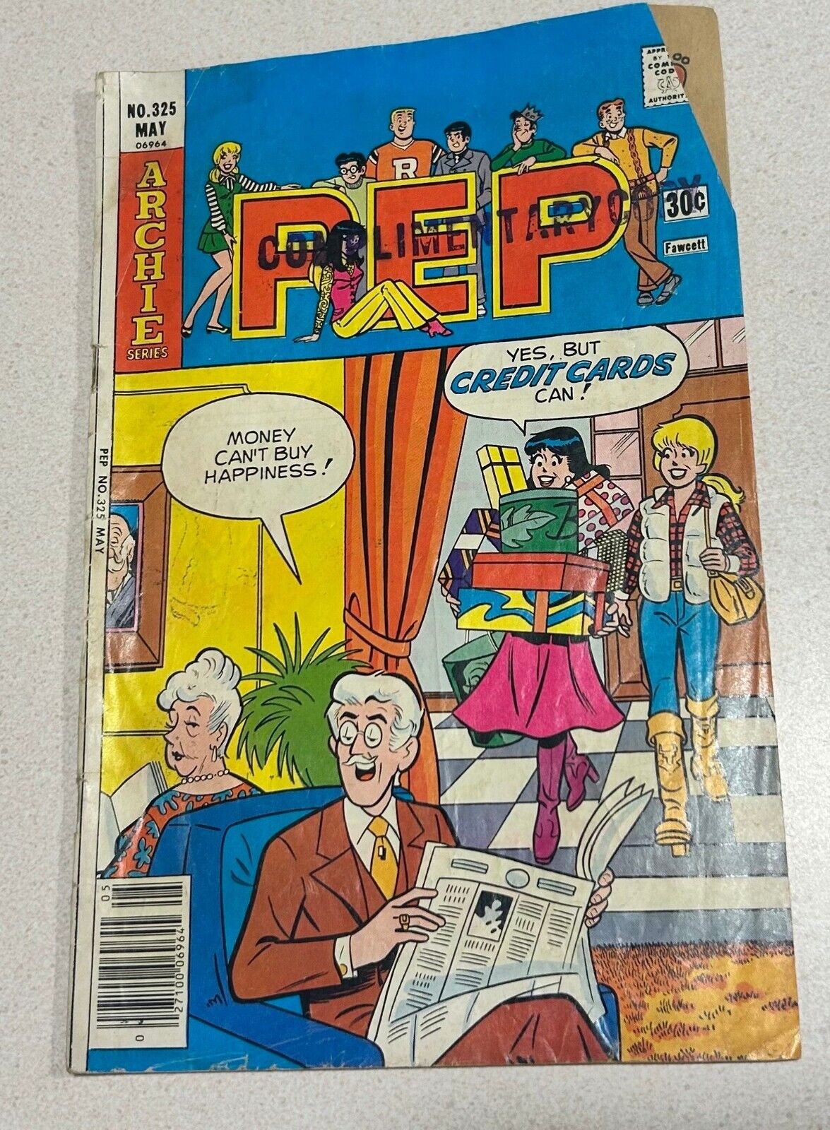 Pep Comics #325 FN 1977 