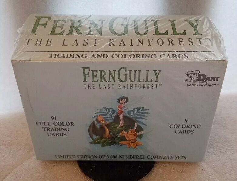 1992 Ferngully Last Rainforest 91 Color Trading Cards Limited Edition 3,000 NEW
