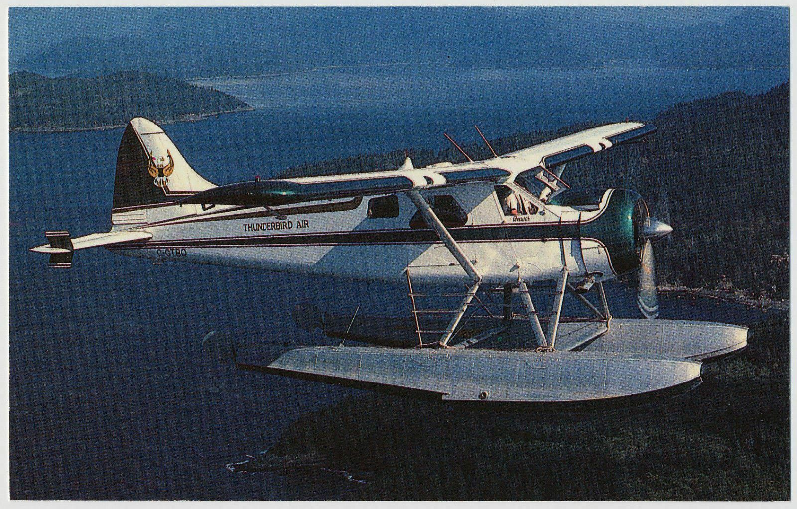 Thunderbird Air - De Havilland DHC-2 Beaver over Gulf Islands, British Columbia 