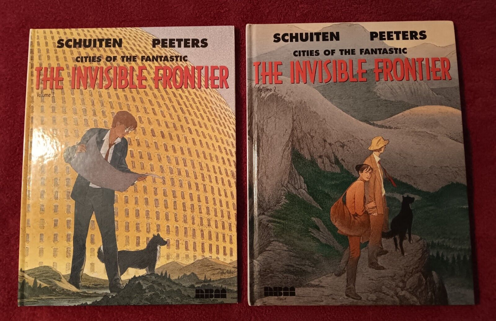 Cities of the Fantastic: The Invisible Frontier I & II HC 2002/04 Schuiten/Peete