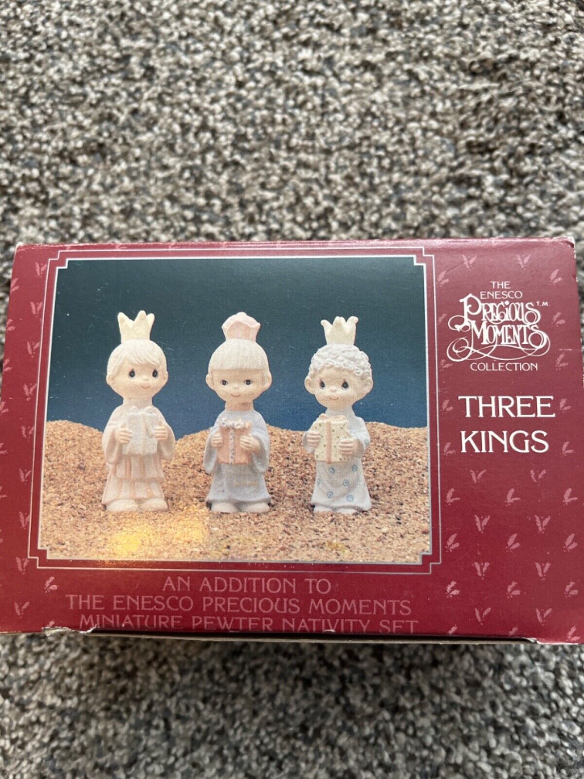 vintage Precious moments three kings mini set