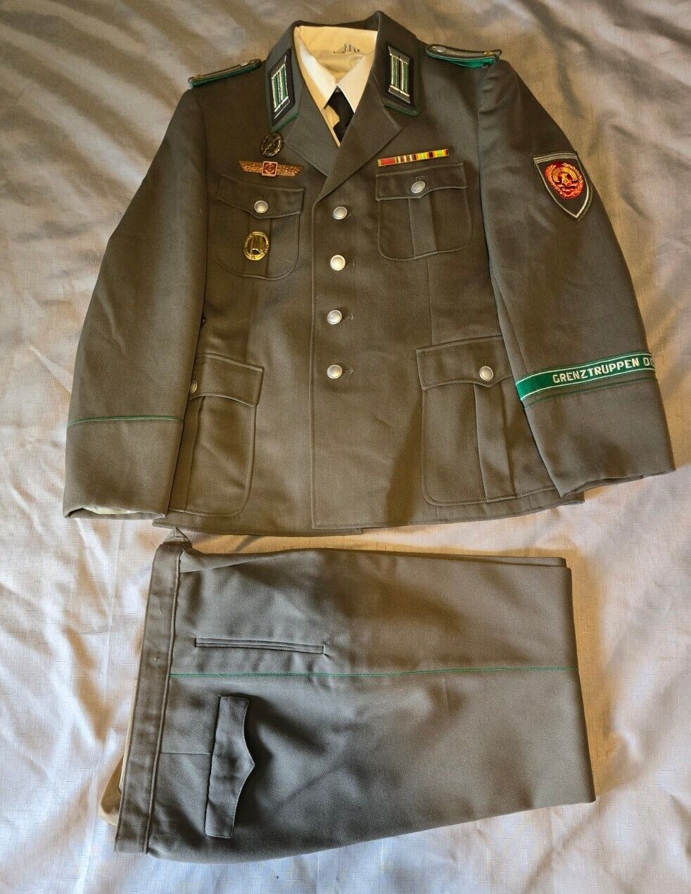 East German Army Warrant Officer Uniform Tunic Jacket NVA DDR Original Border