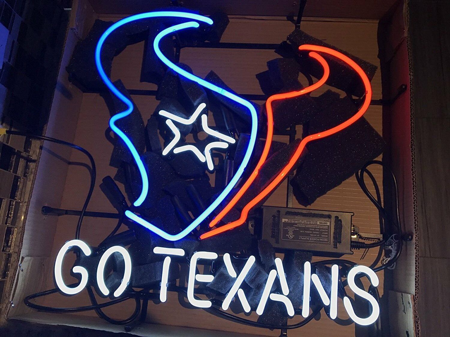 Houston Texans Go Texans Neon Light Sign 17\