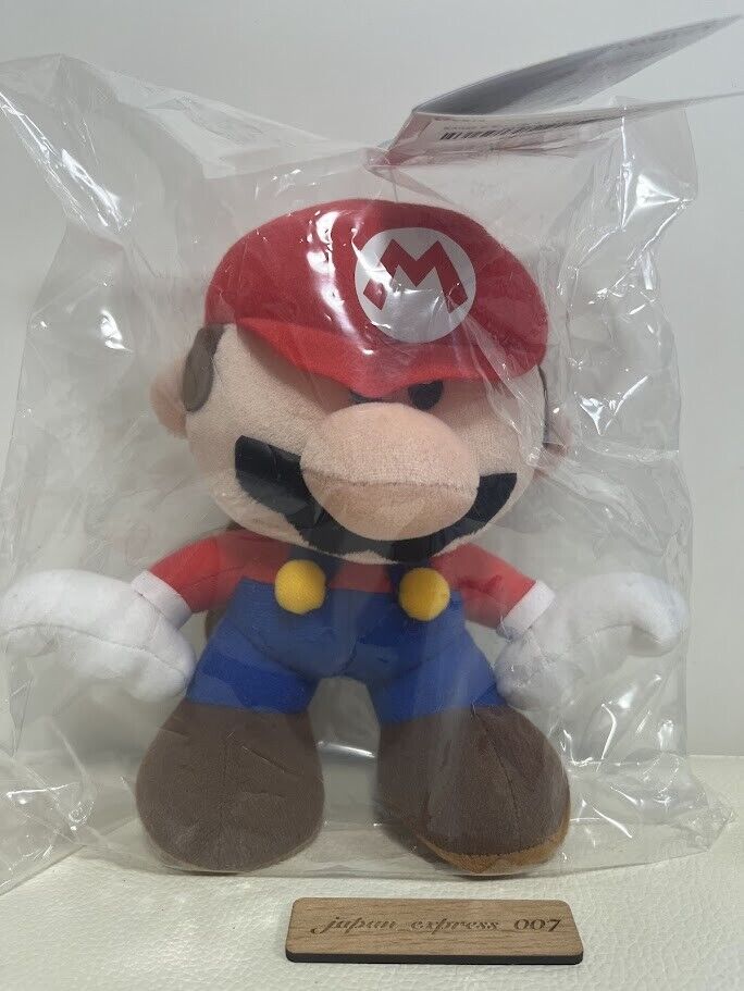 EPOCH Nintendo Mario vs. Donkey Kong Mini Mario Plush Toy M Size 19cm Japan New