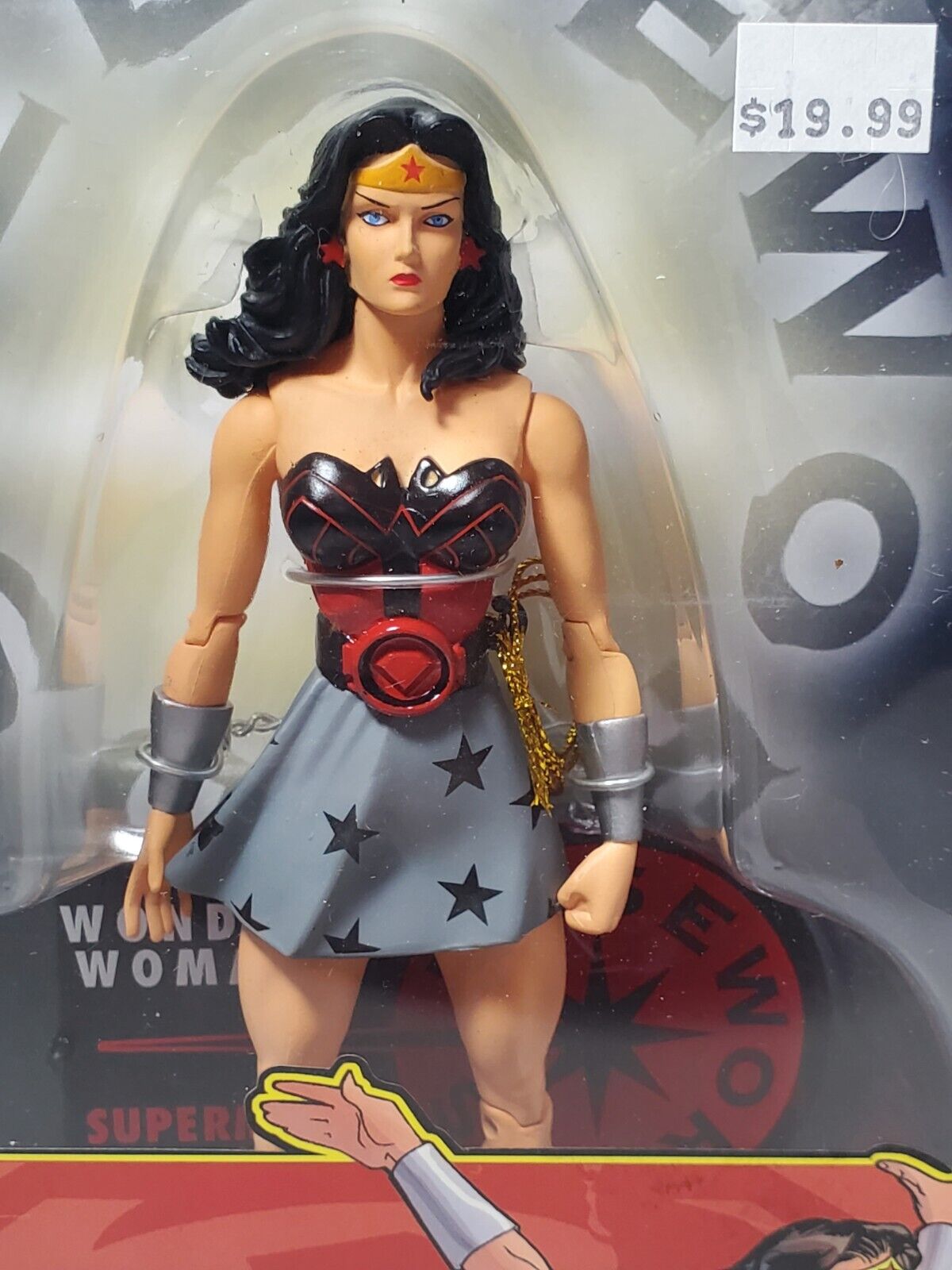 DC DIRECT Elseworlds Series 1 Red Son WONDER WOMAN Action Figure -CL-