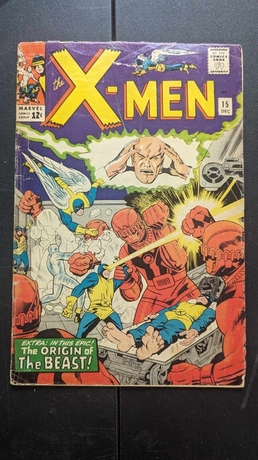 X-Men #15 Sentinels Master Mold MARVEL 1965