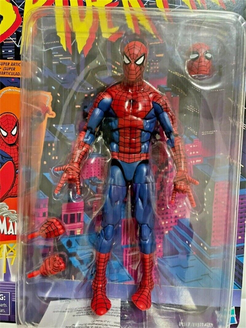 6-inch-Spiderman Action Figure Spider-Man Marvel Legends Retro Series Collection