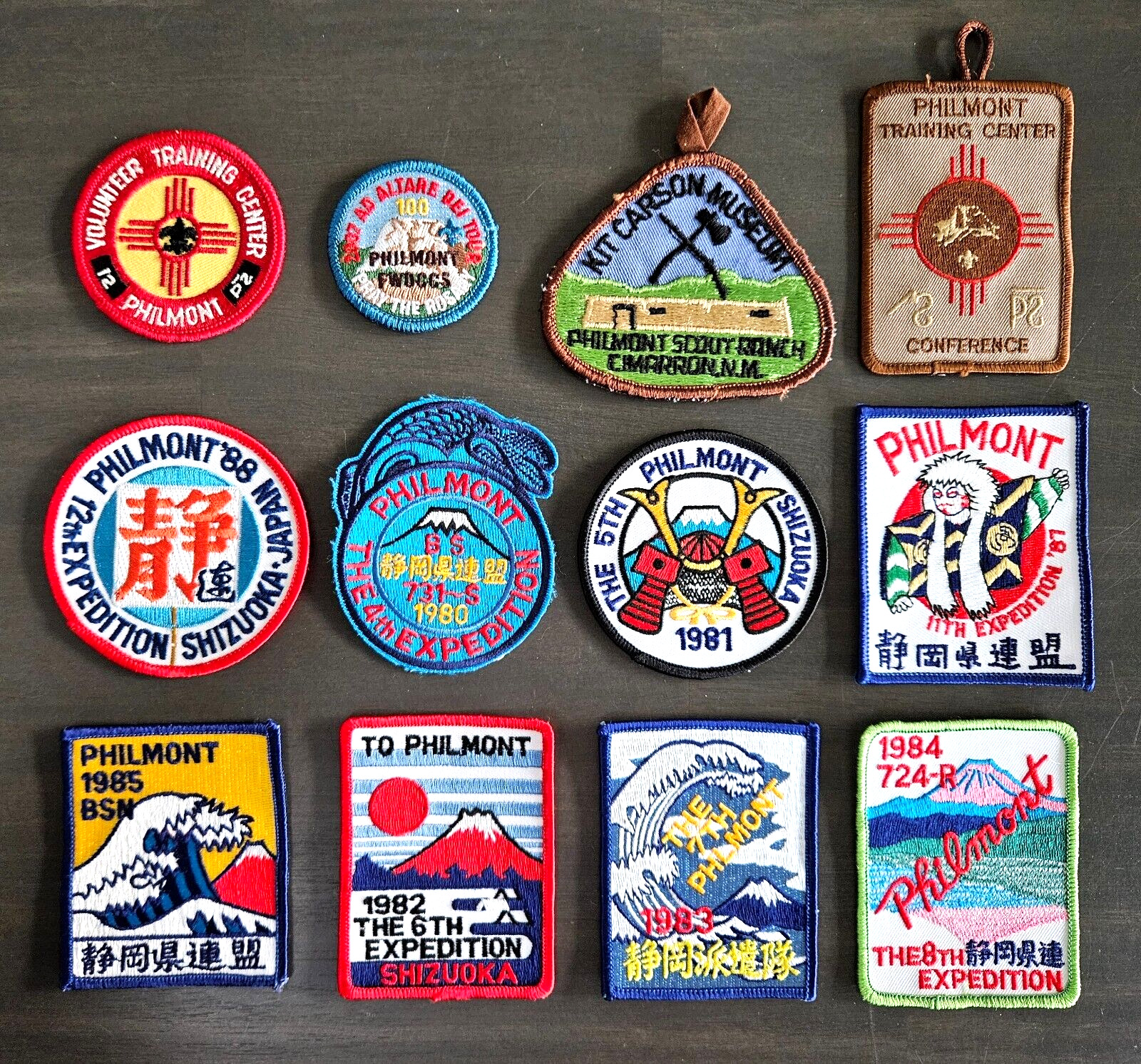 Philmont Scout Ranch Far East Japan Council Contingent Expedition Lot of 12