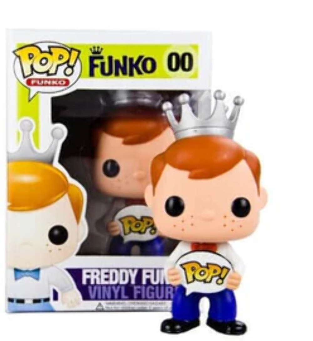 Funko POP Funko: Freddy Funko [Blue Tie](Damaged Box) #00