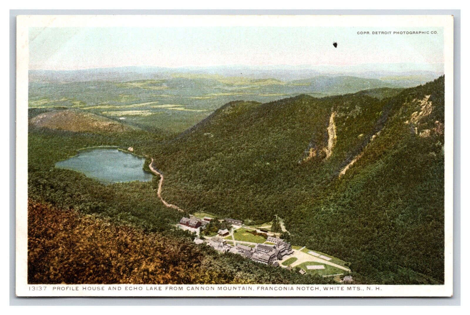 Profile House Franconia Notch White Mountains NH Detroit Publishing Postcard C19