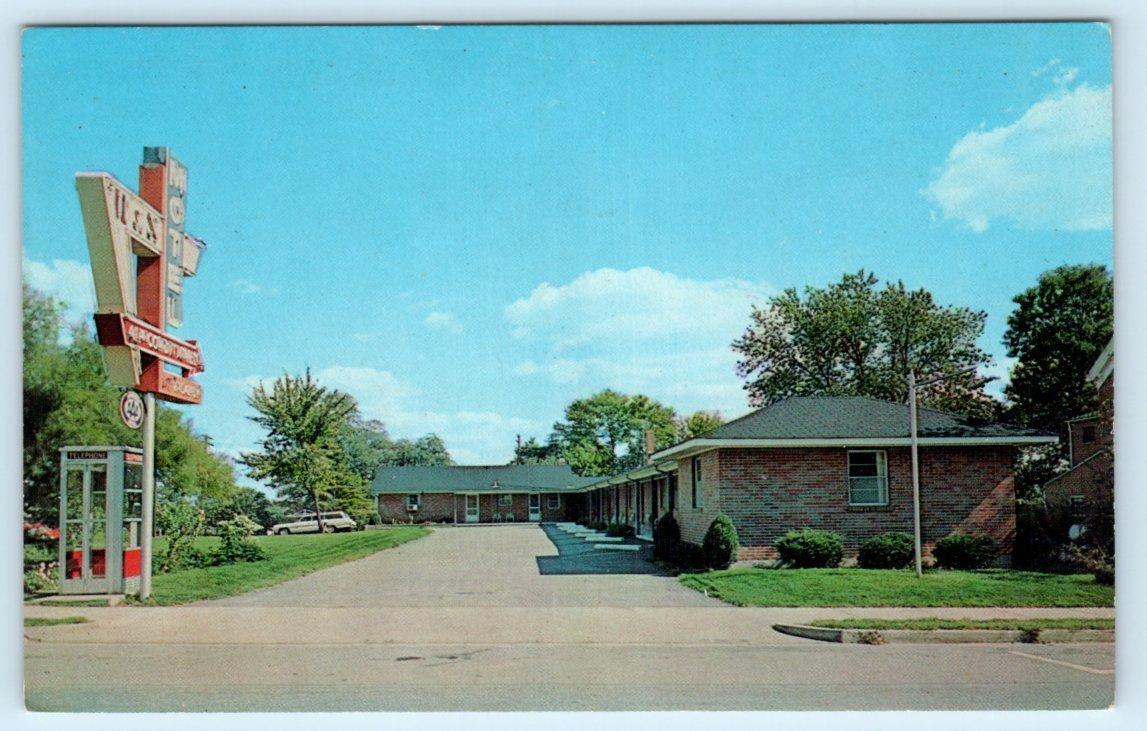 PARIS, Kentucky KY ~ Roadside R & S MOTEL c1960s Bourbon County  Postcard