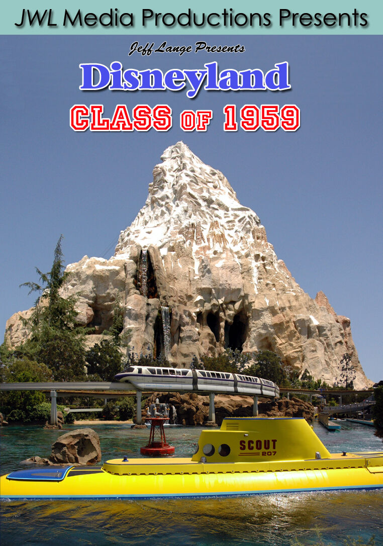 Disneyland 1959 Attractions DVD, Matterhorn Bobsleds, Finding Nemo Submarines