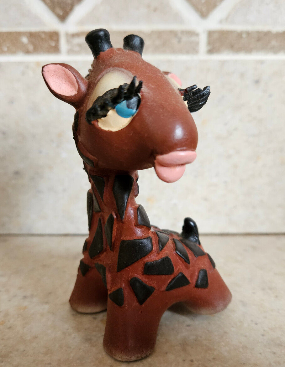 Vintage Giraffe Toy Anthropomorphic Extremely Rare