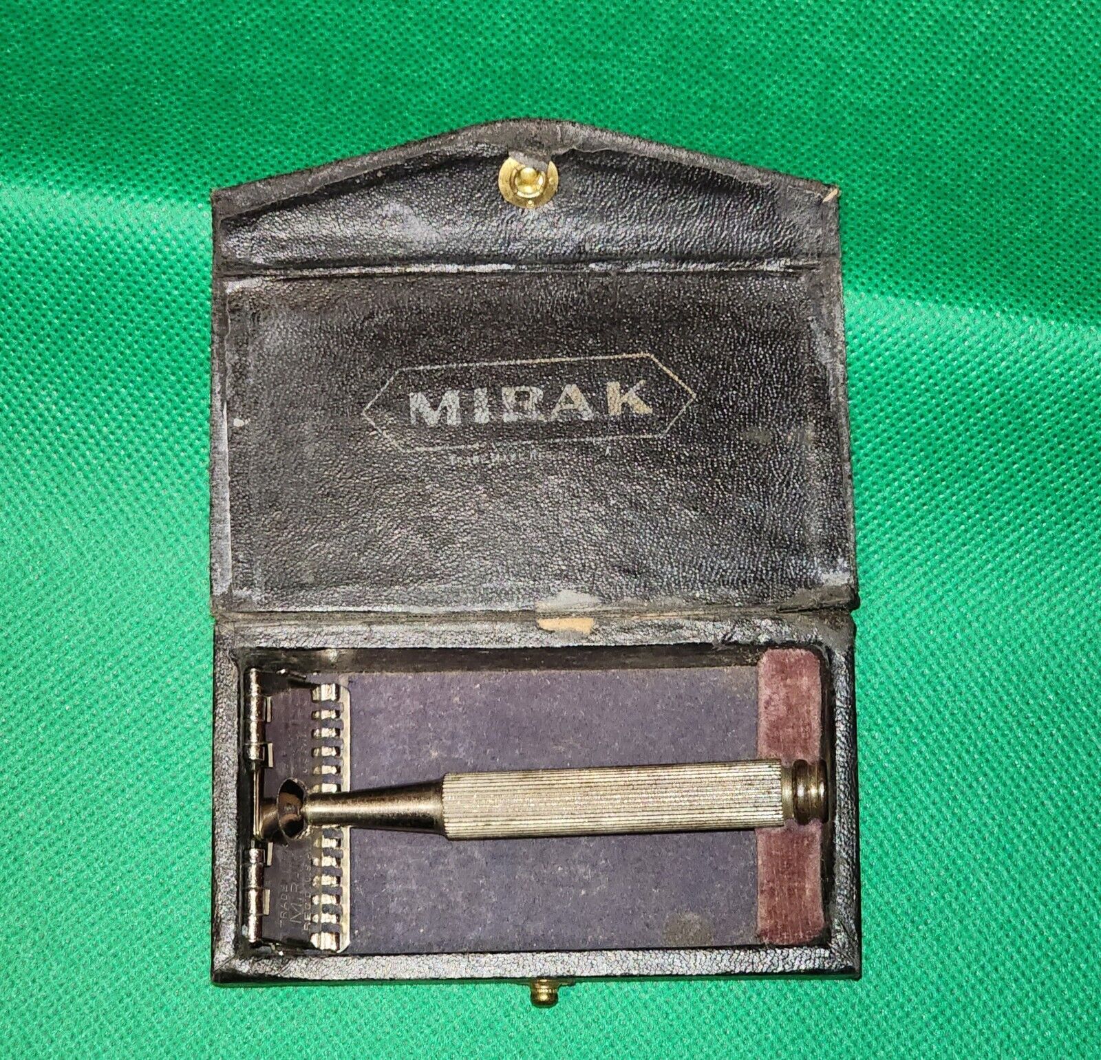Antique Mirak Safety Razor With Original Case