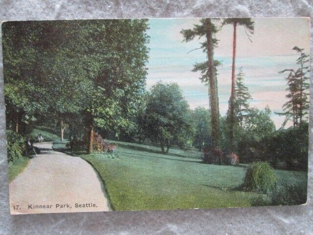 Antique Kinnear Park, Seattle, Washington Postcard