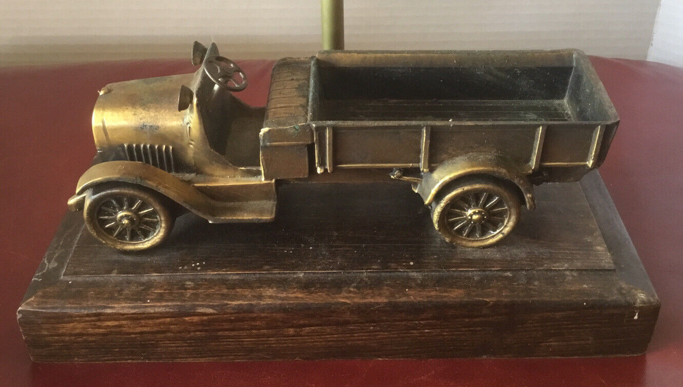 Vintage 1918 First Chevrolet Truck Table Lamp