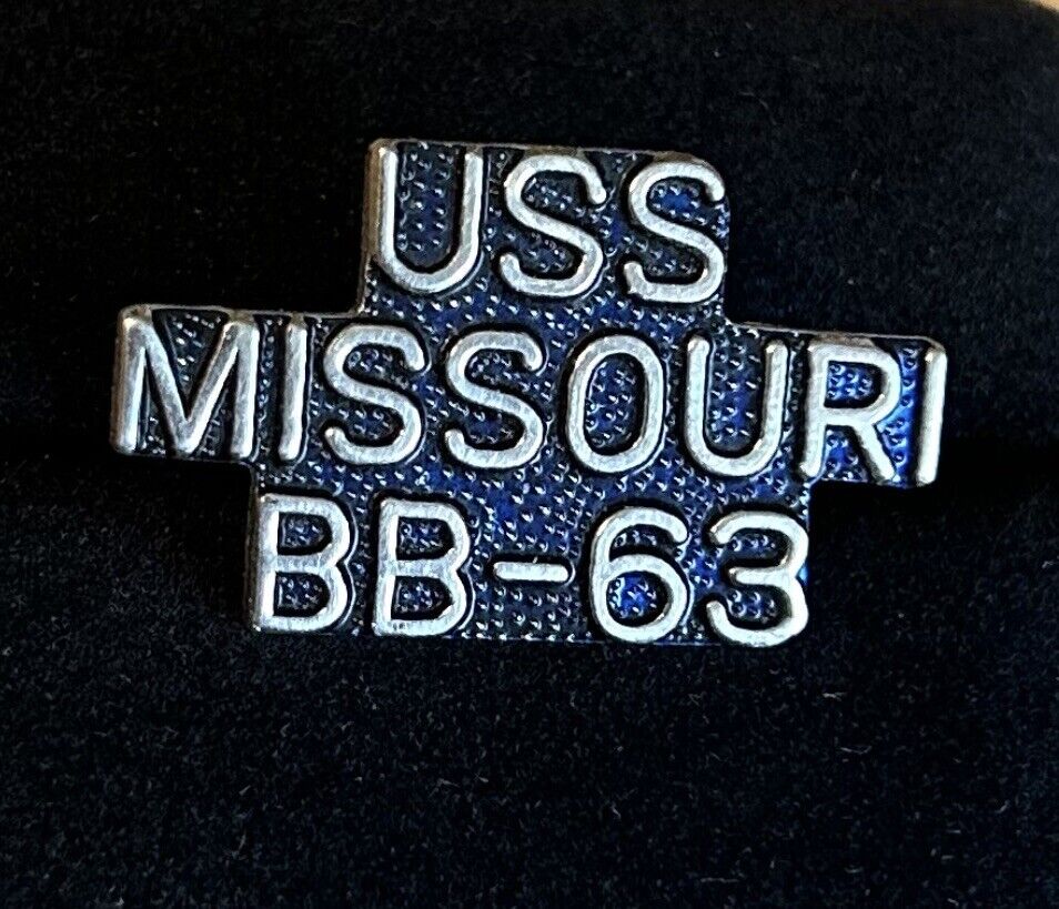 USS MISSOURI BB-63 PIN - US NAVY - NEW - 