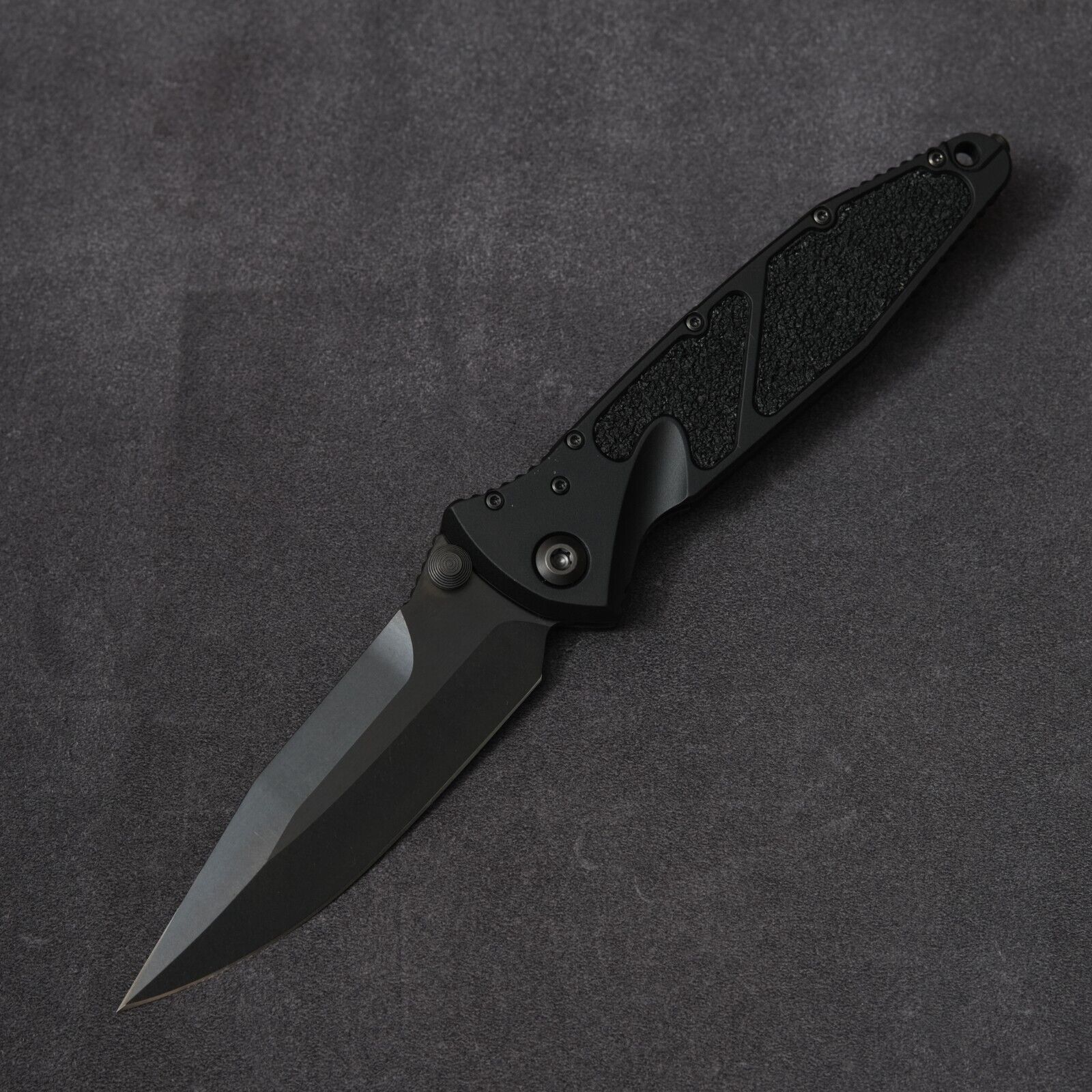 Microtech Socom Elite Signature Shadow Manual - Spear Point / M390