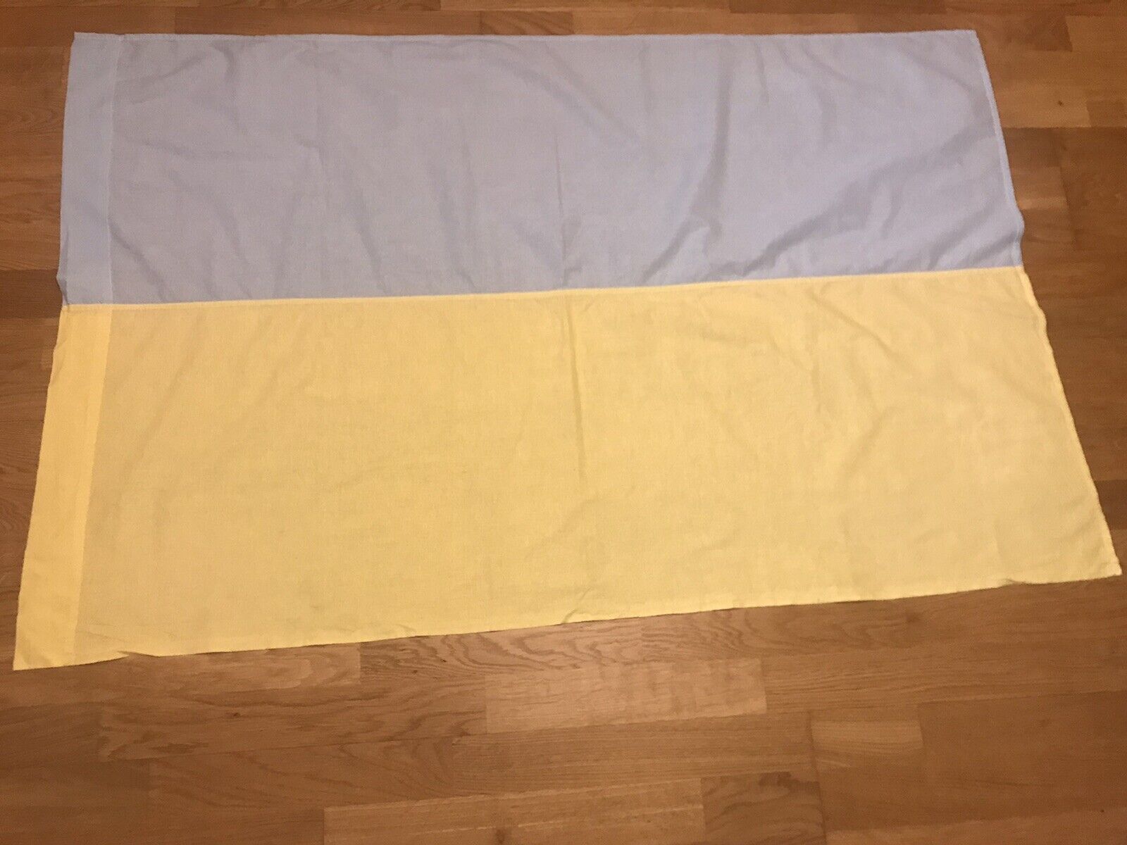 Ukraine flag Ukrainian Cotton Vintage 90s Original