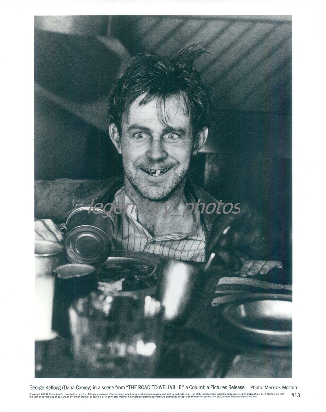 1994 Actor Comedian Dana Carvey in Road to Wellville Original News Service Photo