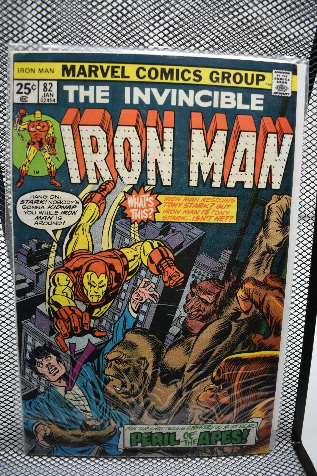 Invincible Iron Man #82 Marvel Bronze Age 1976 Lein Wein & Herb Trimpe 7.0