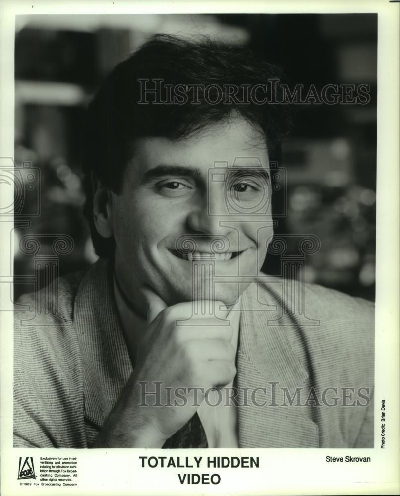 1989 Press Photo Steve Skrovan, Host of \