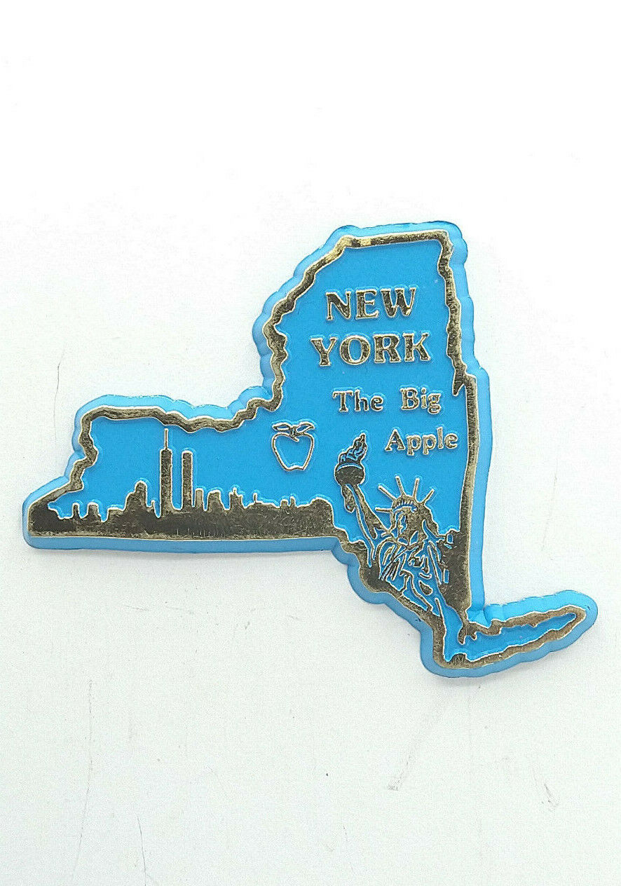NEW YORK The Big Apple Fridge Magnet Souvenir 