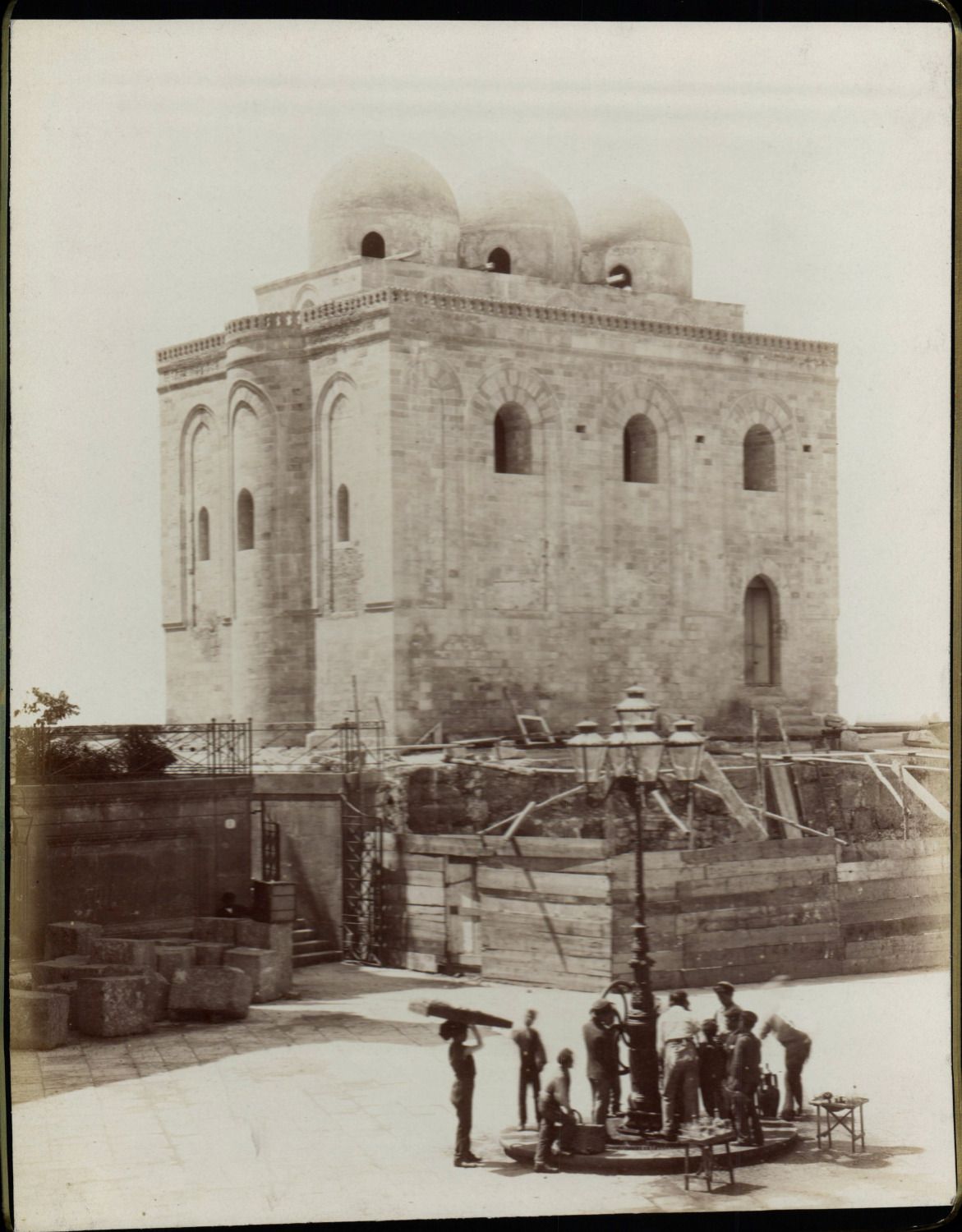 Giuseppe Incorpora, Italy, Palermo, San Cataldo Araba Mosque, Vintage Albumine