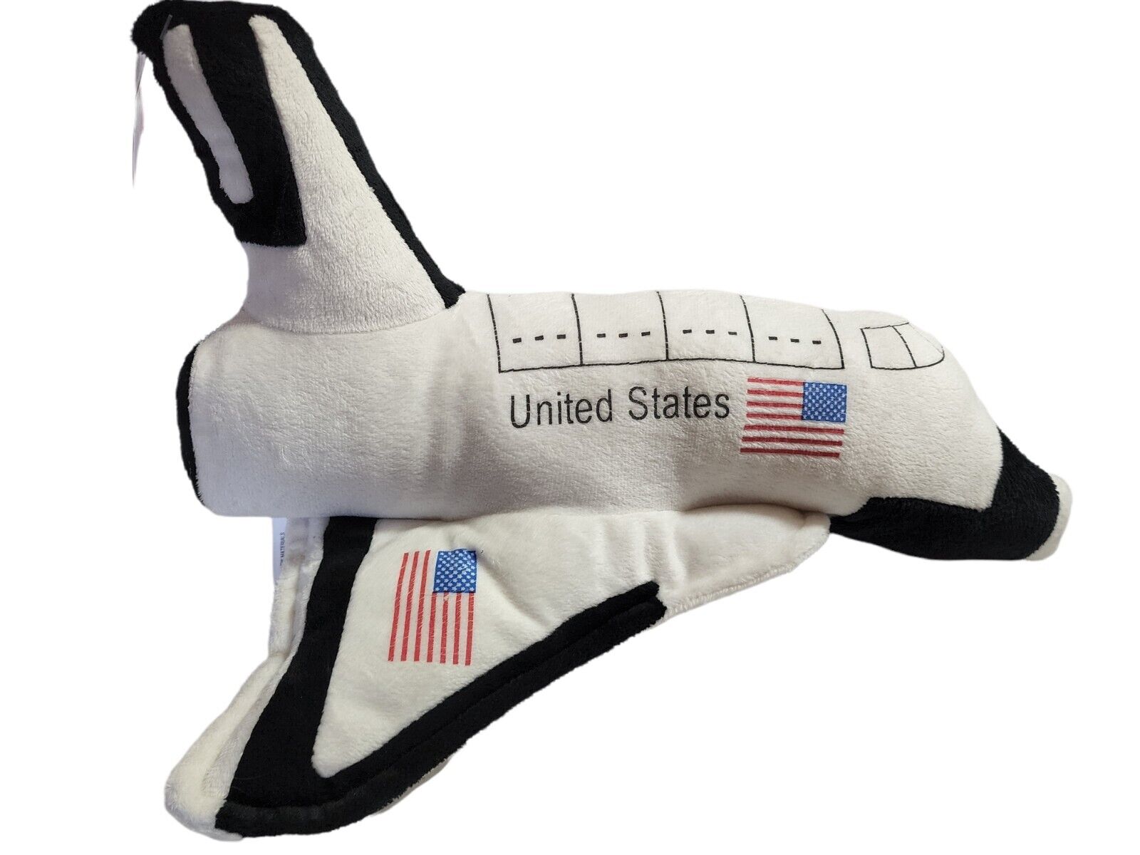 Cuddle Zoo Space Shuttle Plush Stuffed Child Astronaut Toy