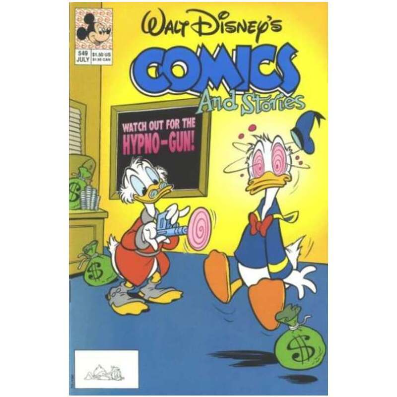 Walt Disney\'s Comics and Stories #550 in Near Mint condition. Dell comics [t^