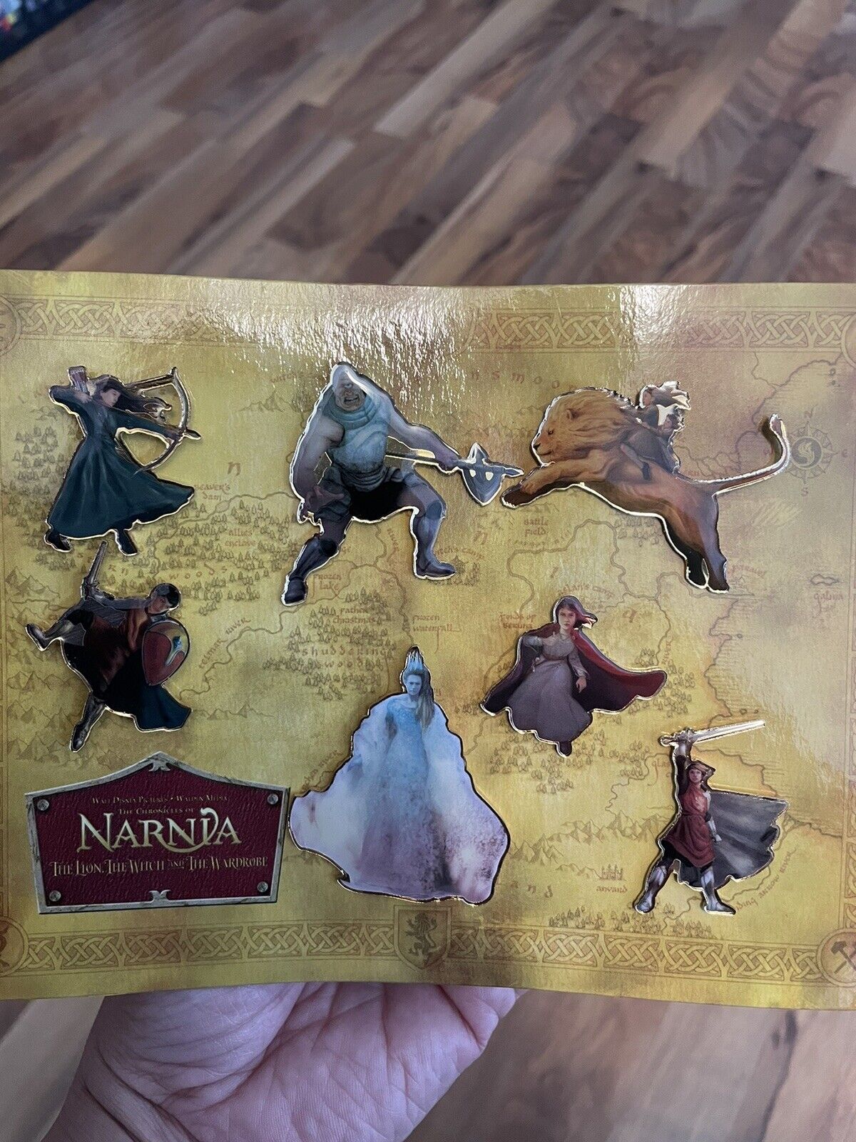 Disney Narnia Complete 7 Pin Set NIB Limited Edition 1000 Aslan White Witch